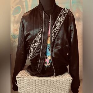 Amiri Crystal Bomber Jacket - Large